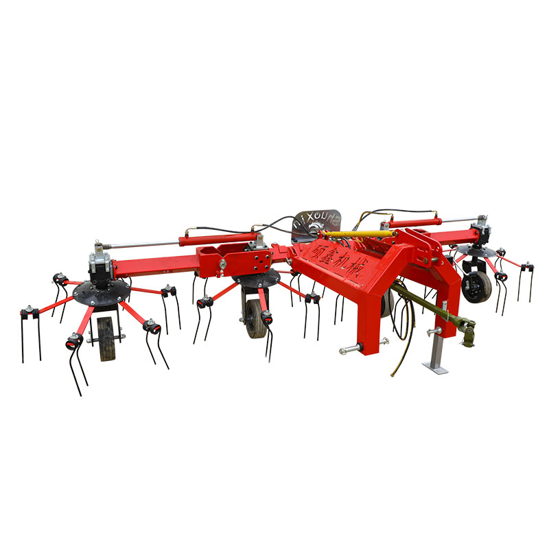 Shuoxin Towing Hay Rake Rotary Hay Rotary Rake for Efficient Pasture Management