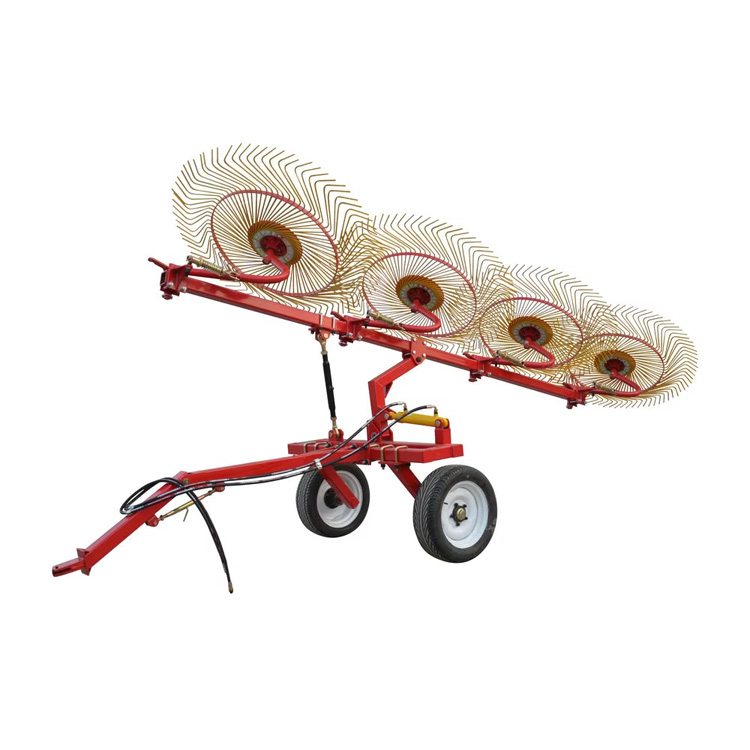 Râteaux de foin de roues